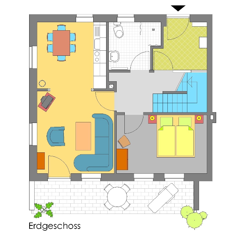 Grundriss Erdgeschoss