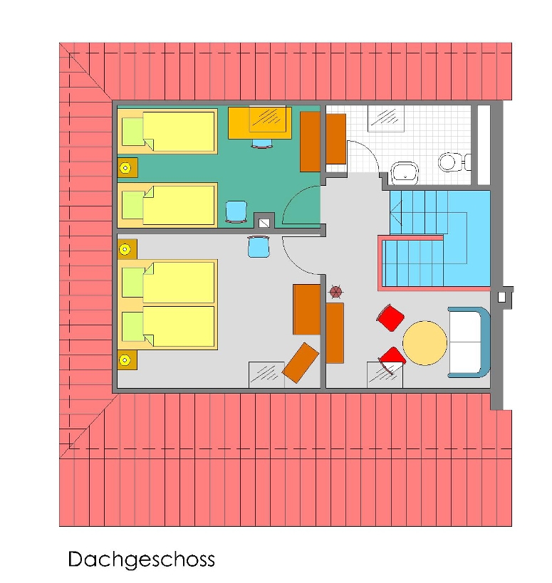 Grundriss Obergeschoss