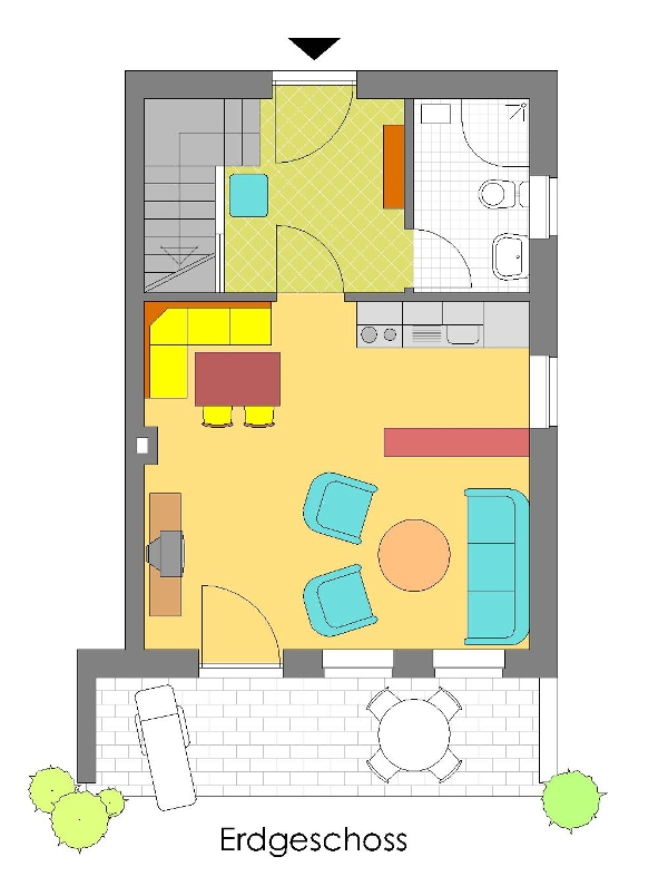 Grundriss Erdgeschoss