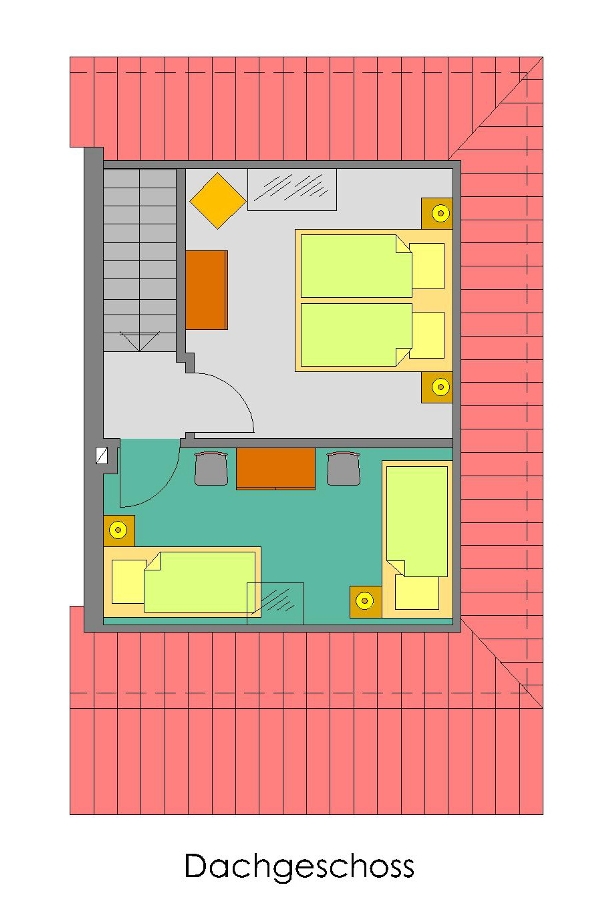 Grundriss Obergeschoss